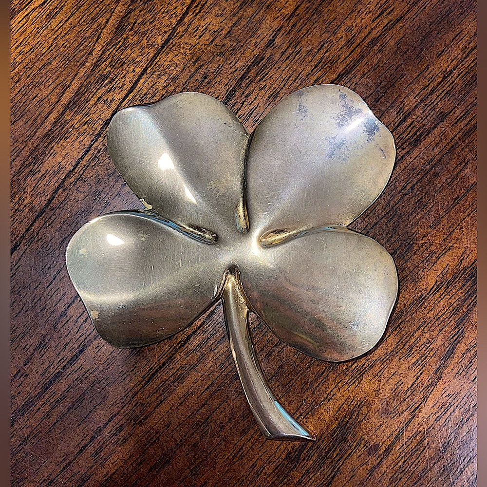 Gerity 4 Leaf Clover 24 Karat Gold Plated